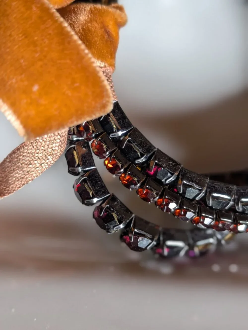 Zara Pack of Combined Elastic Rhinestone Bracelets